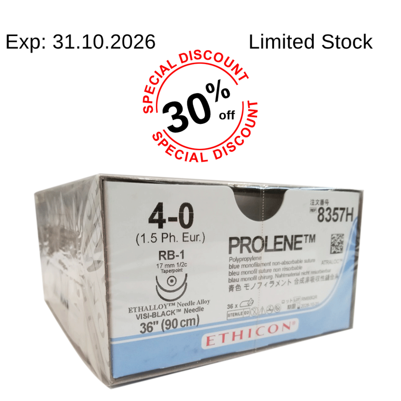 ETHICON Prolene 4/0 Suture