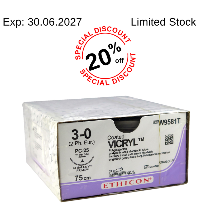 ETHICON Vicryl 3/0 Suture