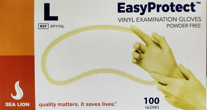 EasyProtect Vinyl Powder-Free Examination Gloves