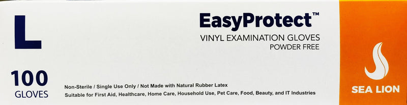 EasyProtect Vinyl Powder-Free Examination Gloves