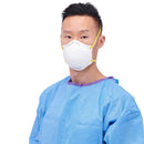Medline NIOSH approved N95 Cone Particulate Respirator Face Mask