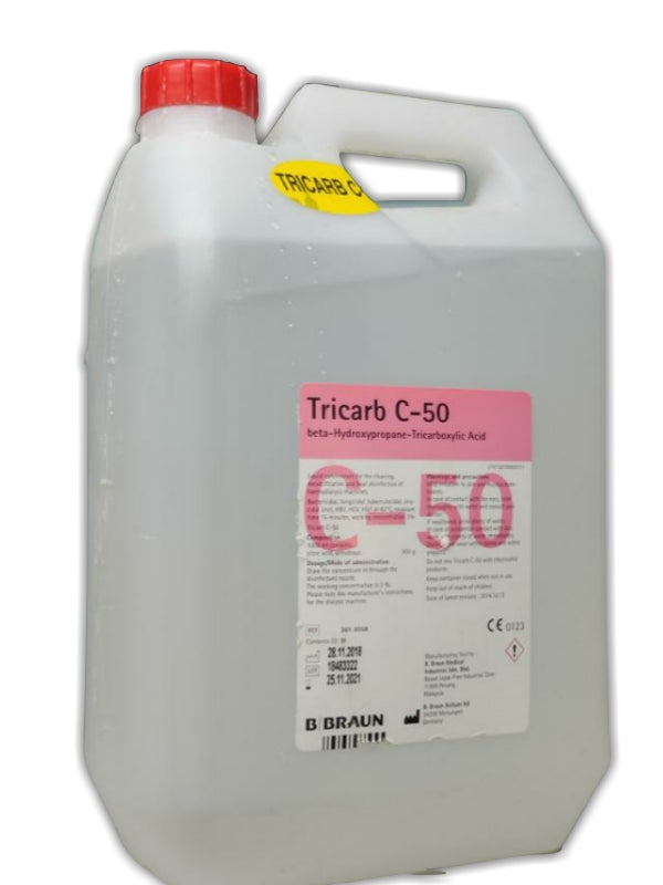 B.BRAUN Tricab C (Citric Acid 50%) Disinfectant