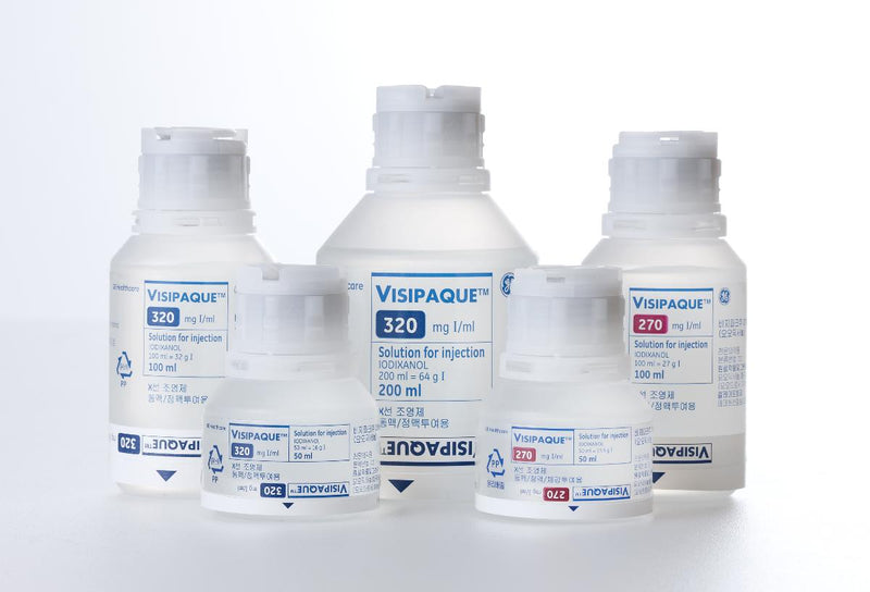 GE Visipaque 320mgI/ml(Iodixanol) Contrast Media(10Bots/Box)