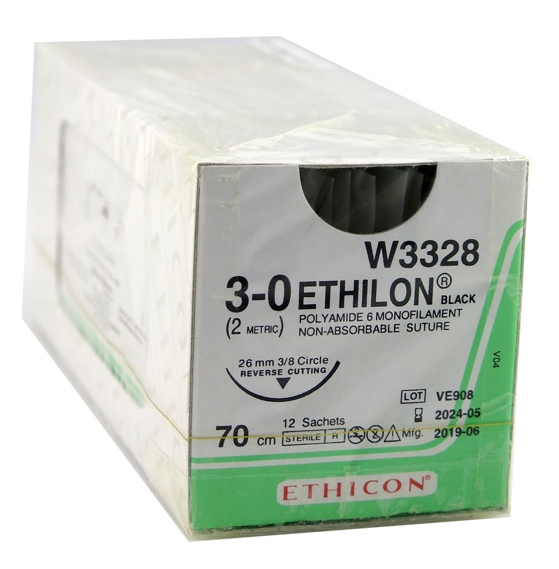 ETHICON Ethilon 3/0 Suture