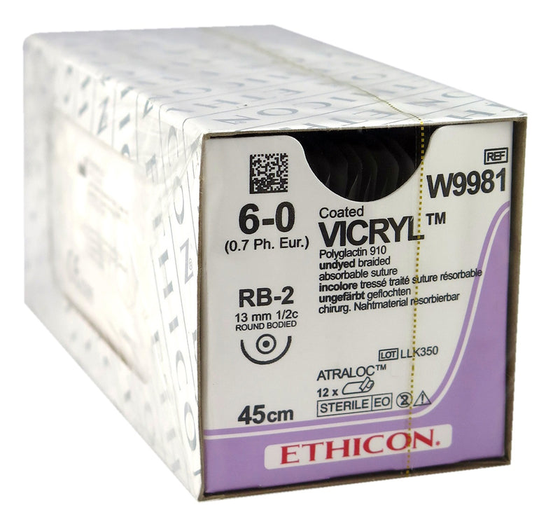 ETHICON Vicryl 6/0 Suture